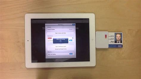 smart card reader to ipad|piv reader for iPad.